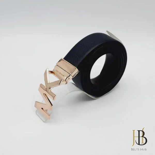 MK Reversible Belt 32 mm in Golden Buckle
