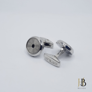 Mont Blanc Silver Cufflinks