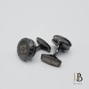 Peru GunMetal Cufflinks for Men