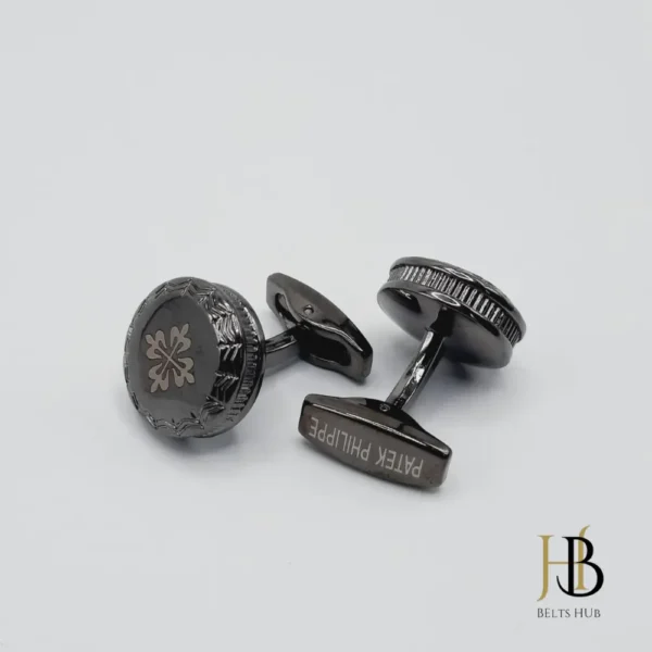 Peru GunMetal Cufflinks for Men