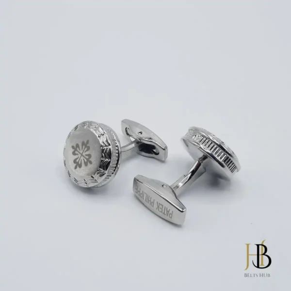 Peru Silver Cufflinks for Men