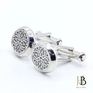 Jermyn Silver Mens Cufflink