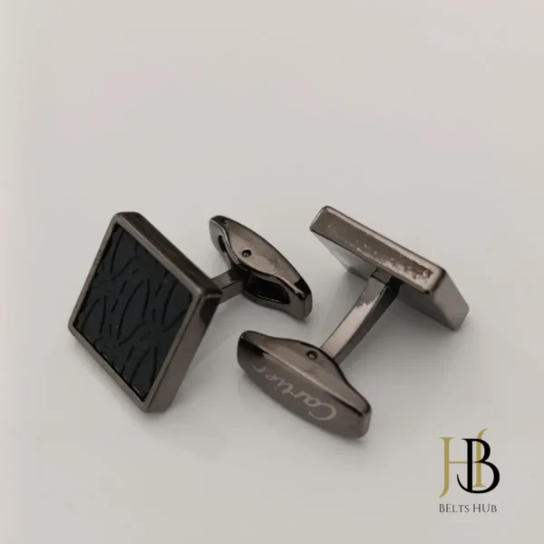 Black Square Cufflinks
