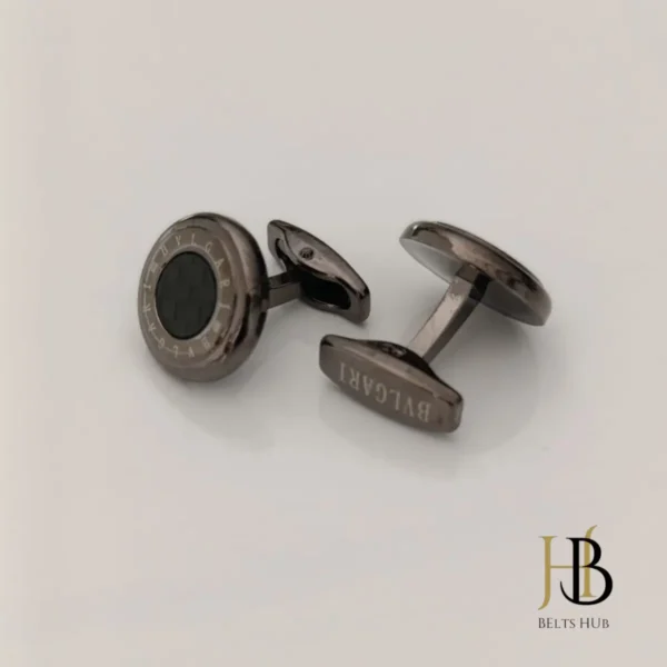 Jermyn Black Mens Cufflink