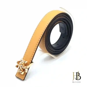 Brown Brand Belt and Buckle