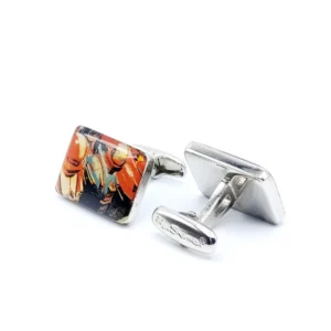 Crusader Silver Cufflink for Men