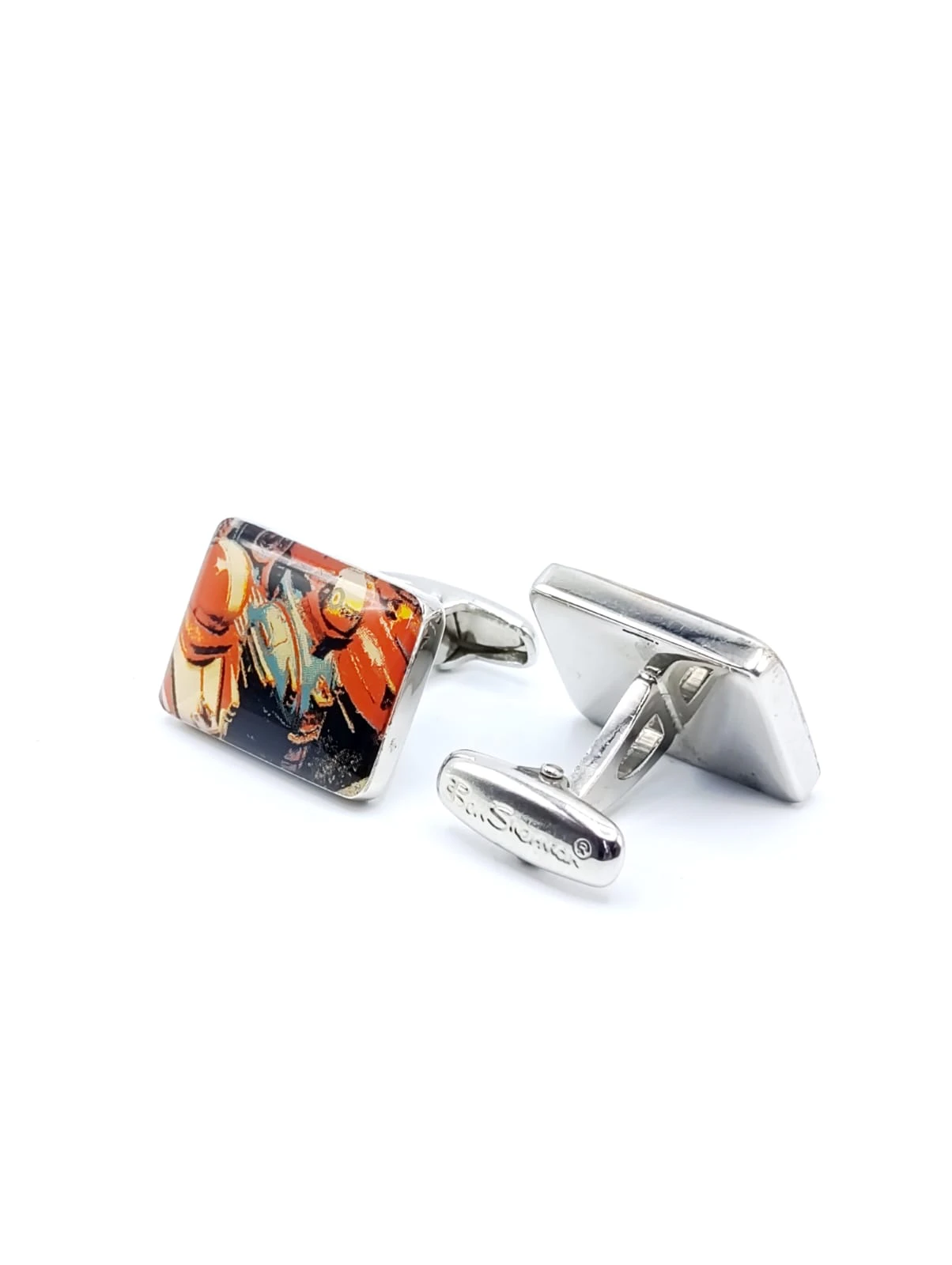 Crusader Silver Cufflink for Men