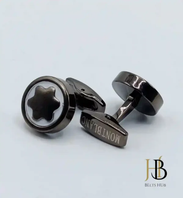 Svalbard Chromium Cufflinks