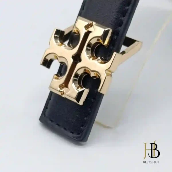 Black Brand Belt and Buckle - Image 2