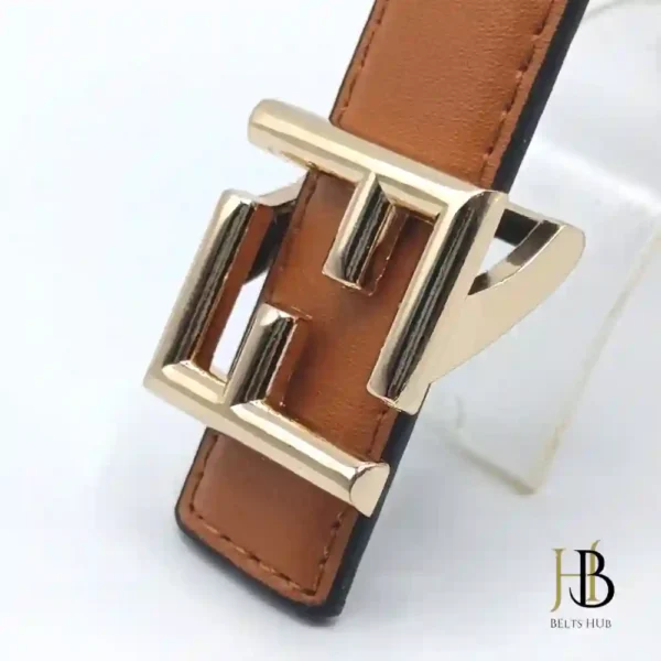 Fendi Light Brown Womens Belt - Image 2