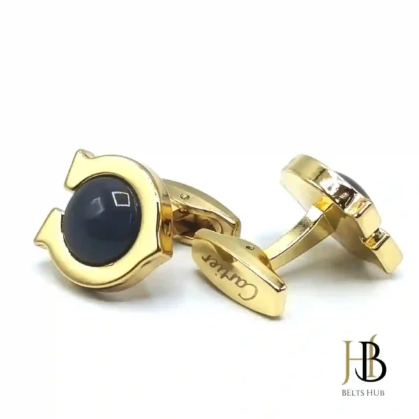 Lofoten Golden Cufflinks and Studs
