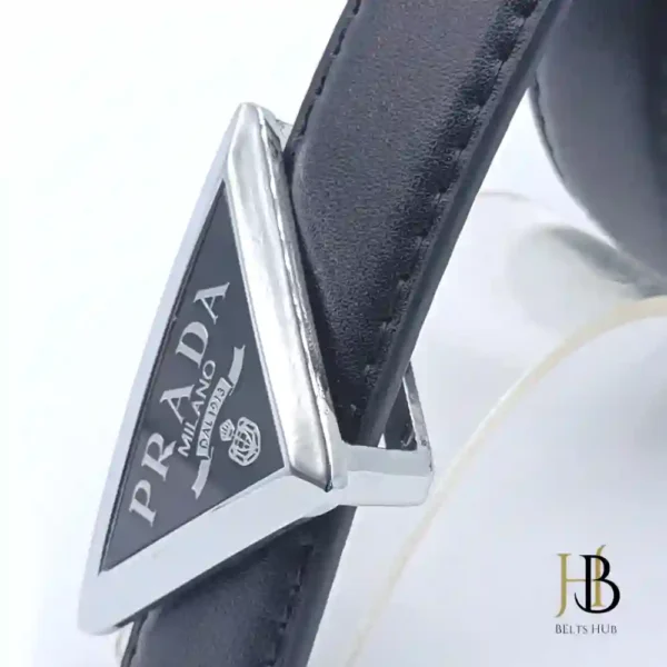 Pra Da Black Belt Silver Buckle - Image 2