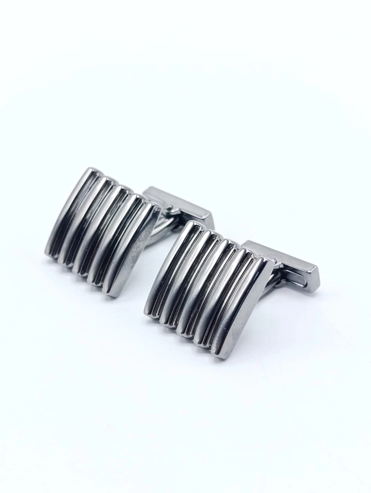 Tigris Silver Formal Cufflinks