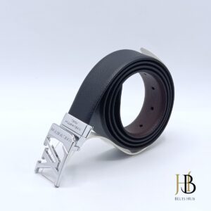 L and V Silver Buckle