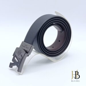 L and V All Black Buckle
