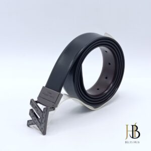 L and V Grey Buckle